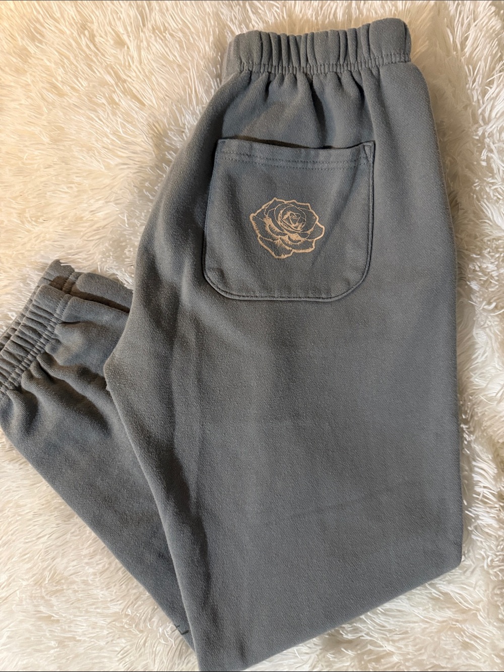 YoungLA Gray Graphic Ambitious Club Joggers - Picture 3 of 3